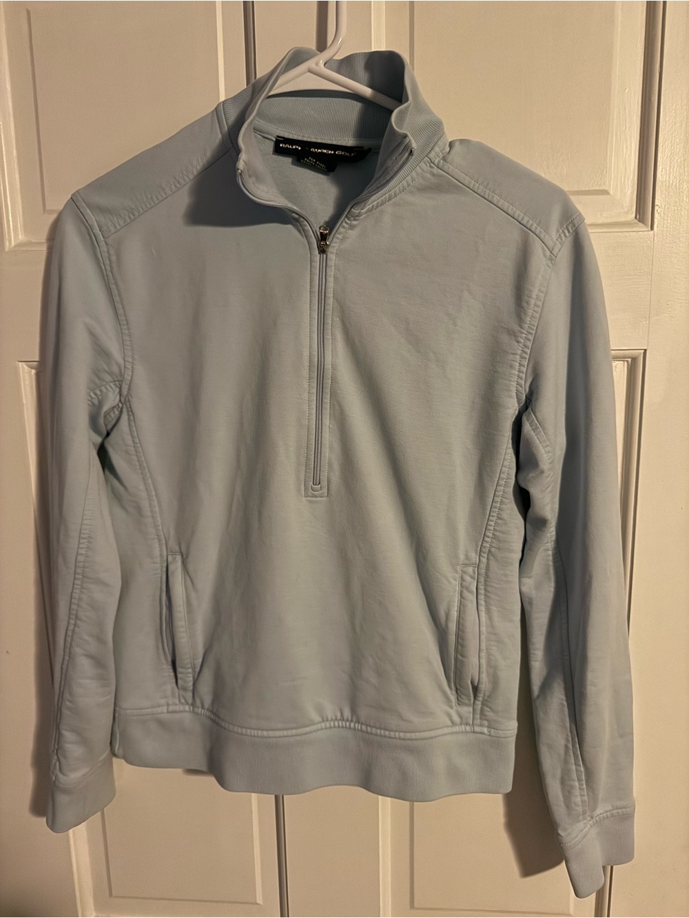 Ralph Lauren Light Blue Quarter-Zip women’s golf